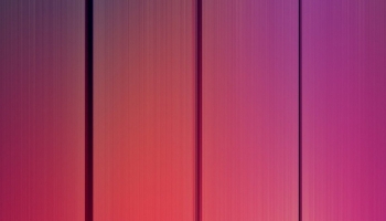 📱綺麗なピンクと青のグラデーション・ボーダー iPhone 13 Pro Max 壁紙・待ち受け