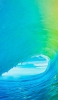 📱綺麗な青い波と空 iPhone 11 Pro Max 壁紙・待ち受け