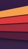 📱紫の背景 4色のボーダー iPhone 11 Pro Max 壁紙・待ち受け