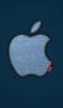 📱青の林檎のマーク iPhone 11 Pro Max 壁紙・待ち受け