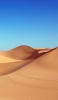 📱澄んだ空と砂漠 iPhone 11 Pro Max 壁紙・待ち受け