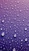 📱紫の背景 水滴 iPhone 11 Pro Max 壁紙・待ち受け