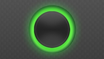 📱緑の輪 黒いスイッチ iPhone 11 Pro Max 壁紙・待ち受け