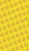 📱2色 イエロー アップルのロゴ パターン OPPO R15 Pro 壁紙・待ち受け