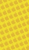 📱2色 イエロー アップルのロゴ パターン OPPO A5 2020 壁紙・待ち受け