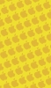 📱2色 イエロー アップルのロゴ パターン Xperia 10 II 壁紙・待ち受け
