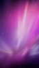 📱紫のオーロラと銀河 iPhone 5 壁紙・待ち受け