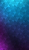 📱青・紫の綺麗な三角のグラデーション iPhone SE (第1世代) 壁紙・待ち受け