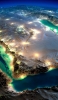 📱衛星写真 アラビア半島 iPhone 5 壁紙・待ち受け