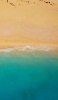 📱砂浜と海 iPhone 5 壁紙・待ち受け