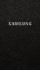 📱硬い黒革 SAMSUNGの印字 iPhone SE (第3世代) 壁紙・待ち受け