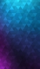 📱青と紫のグラデーション 小さい三角 iPhone 7 壁紙・待ち受け