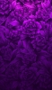 📱紫のイラスト 花 iPhone SE (第3世代) 壁紙・待ち受け