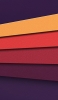 📱紫の背景 赤・黄のボーダー iPhone 6 壁紙・待ち受け