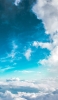 📱美麗な雲と青空 iPhone 6s 壁紙・待ち受け