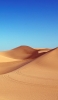 📱綺麗な青空と砂漠 iPhone 6 壁紙・待ち受け