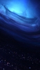 📱銀河 青いネビュラ 満天の星 iPhone 8 壁紙・待ち受け