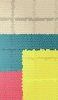 📱4色の五角形のタイル状のテクスチャー iPhone 8 壁紙・待ち受け