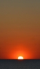 📱綺麗な夕日と海 iPhone 6s 壁紙・待ち受け