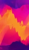 📱紫・ピンク・オレンジのベタ塗り iPhone 6 壁紙・待ち受け