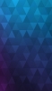 📱紫と青のグラデーション トライアングル iPhone11の壁紙・待ち受け