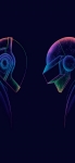 📱DaftPunk iPhone 11 壁紙・待ち受け