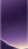 📱紫の雪山と星 iPhone 11 壁紙・待ち受け