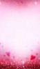 📱複数のピンクの小さいハート iPhone XR 壁紙・待ち受け
