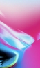 📱滑りのあるピンク・青の液体 iPhone 11 壁紙・待ち受け