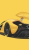 📱かっこいい黄色いスポーツカー iPhone 11 壁紙・待ち受け