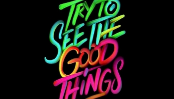 📱TRY TO SEE THE GOOD THINGS iPhone 11 壁紙・待ち受け