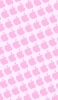 📱ピンク色のアップルのロゴ パターン iPhone 12 Pro 壁紙・待ち受け
