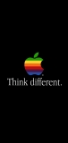 📱Apple Think Different AQUOS sense4 壁紙・待ち受け