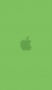 📱淡い緑色のアップルのロゴ OPPO A5 2020 壁紙・待ち受け