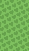 📱淡い緑色のハートのロゴ iPhone 13 Pro Max 壁紙・待ち受け