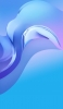 📱綺麗な青・紫のグラデーションのテクスチャー OPPO A5 2020 壁紙・待ち受け