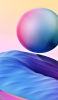 📱綺麗な淡いグラデーションの球体 Xiaomi 11T 壁紙・待ち受け