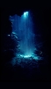 📱青の洞窟 光射す海 iPhone 6s 壁紙・待ち受け