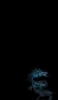 📱暗闇で光る青いドラゴン OPPO R15 Pro 壁紙・待ち受け