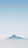 📱雲と雪山 澄んだ空 Xiaomi 11T 壁紙・待ち受け