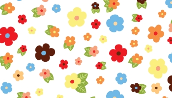 📱かわいい花の模様・パターン Xiaomi 11T 壁紙・待ち受け