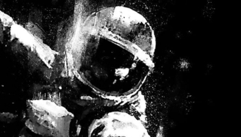 📱宇宙で活動する宇宙飛行士 Google Pixel 5 壁紙・待ち受け