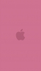 📱可愛いピンク 2色 アップルのロゴ moto g9 play 壁紙・待ち受け