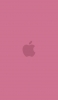 📱可愛いピンク 2色 アップルのロゴ Xperia 8 Lite 壁紙・待ち受け