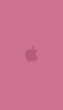 📱可愛いピンク 2色 アップルのロゴ iPhone 13 Pro 壁紙・待ち受け