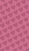 📱可愛いピンク 2色 ハートのロゴ iPhone SE (第3世代) 壁紙・待ち受け