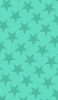 📱可愛いアクア・ミント 星のロゴ Xperia 5 II 壁紙・待ち受け