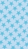 📱可愛い水色の星 ロゴ iPhone 13 Pro Max 壁紙・待ち受け