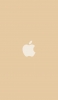 📱可愛いモカ アップルのロゴ iPhone 12 mini 壁紙・待ち受け