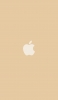 📱可愛いモカ アップルのロゴ iPhone 12 壁紙・待ち受け